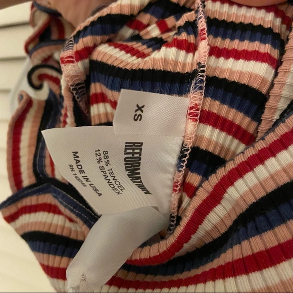 Reformation Hampton Ruffle Bodysuit - Picture 10 of 10